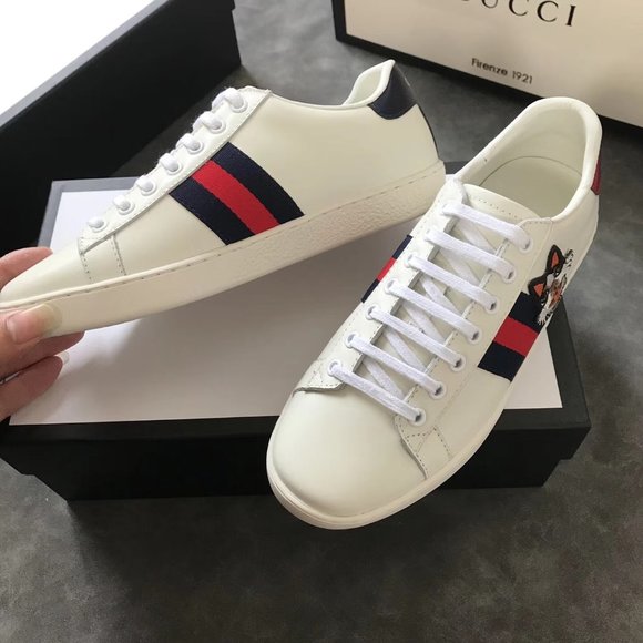 newgUCCI LEATHER CASUAL SHOES FOR WOMEN